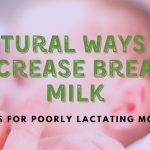 Natural ways to increase breast milk