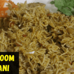 Mushroom-briyani